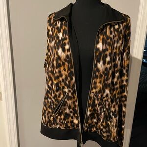 Peck and peck leopard jacket